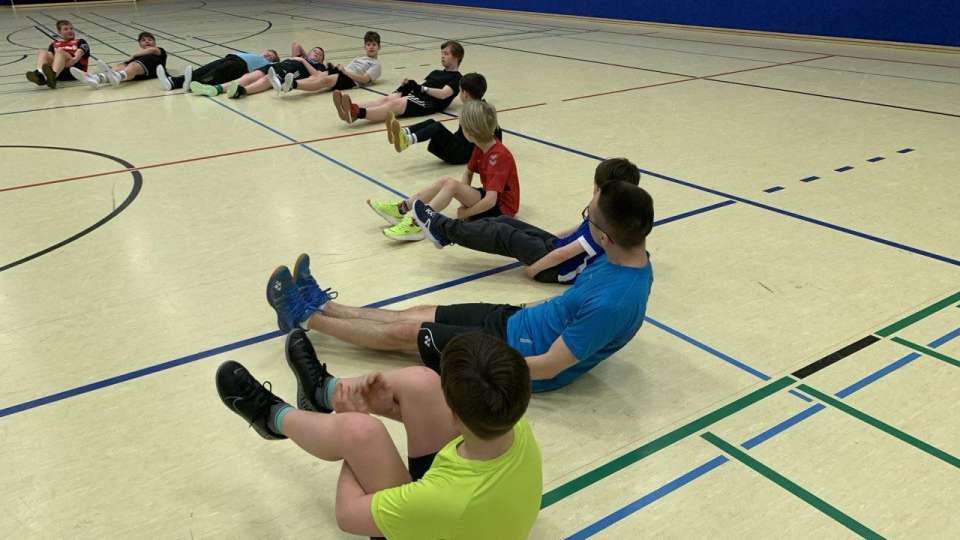 Badminton Kinder u. Jugend 2025 - Training 07